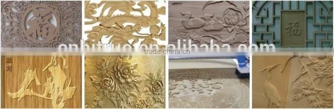 popular china cnc woodwork cutting router machine