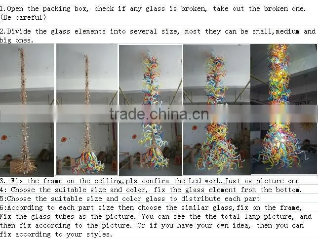 Attractive Artistic Crystal Chandelier Ceiling Lighting Fixture