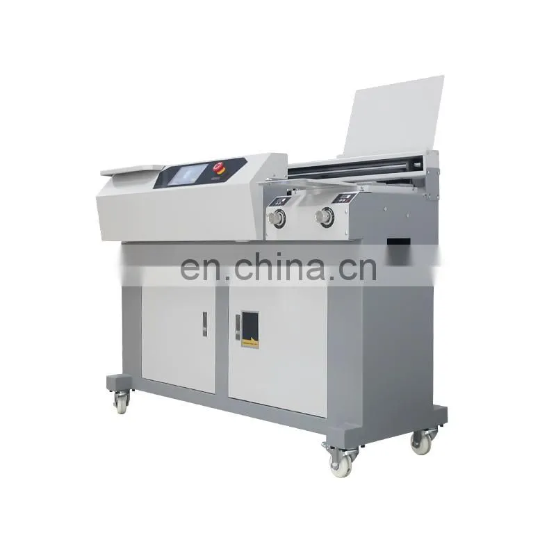 Best Price Office Fully Automatic Hot Glue Binding Machine With Independent Side Glue