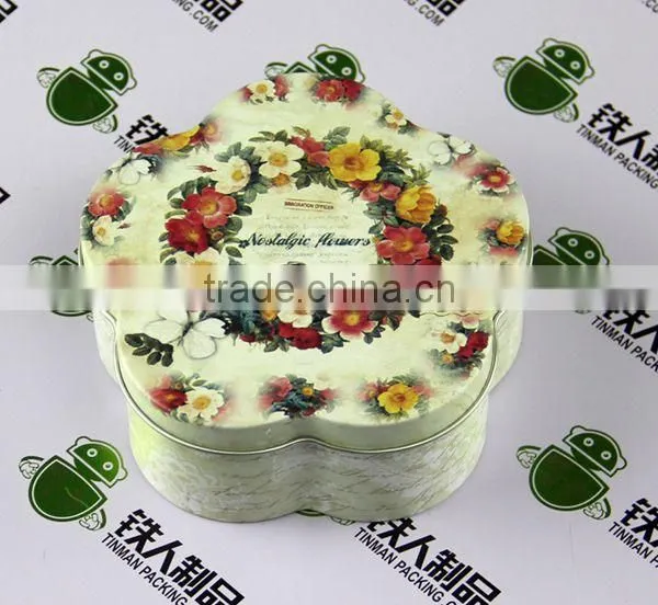 Tin container metal packing tin