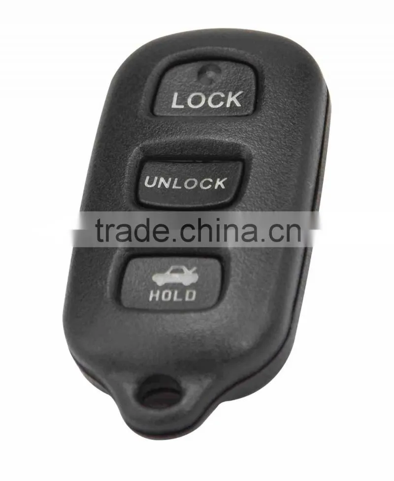 High quality plastic car alarm remote control frequency 433, 315, 370mhz or other