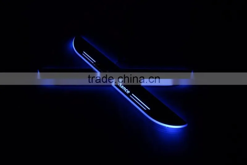 Hot seller car led light auto lights for B.M.W X5 X6 high quality led car door sill plate light with logo light