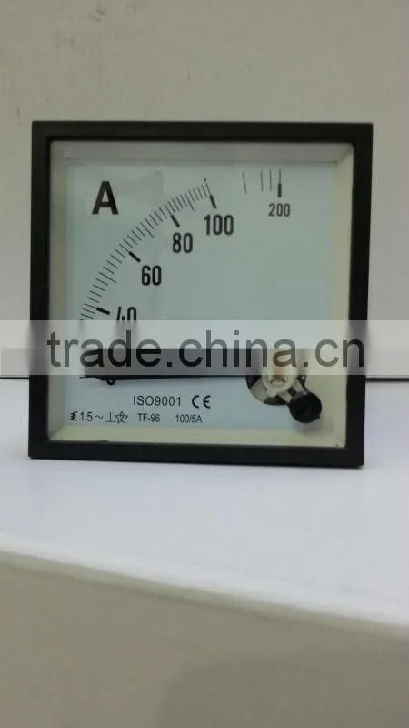 Anolog Panel meter GS-96 analog ac ammeter