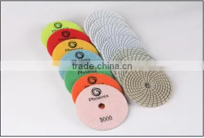 diamond polishing pad