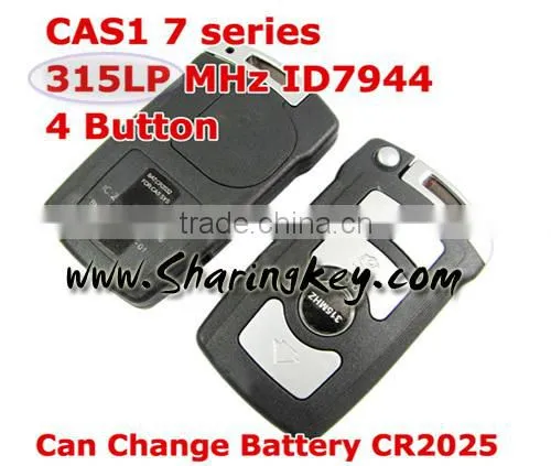 High quality Smart Card With Emergency Key 315LP MHZ for BW 7 Series CAS1