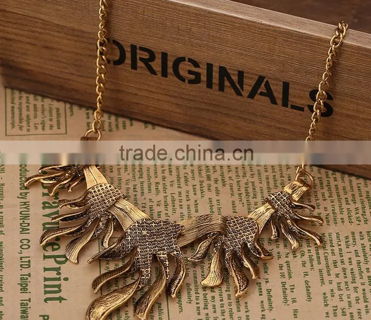 European And American Style Personality Necklace for Lady Fashion Alloy Necklace