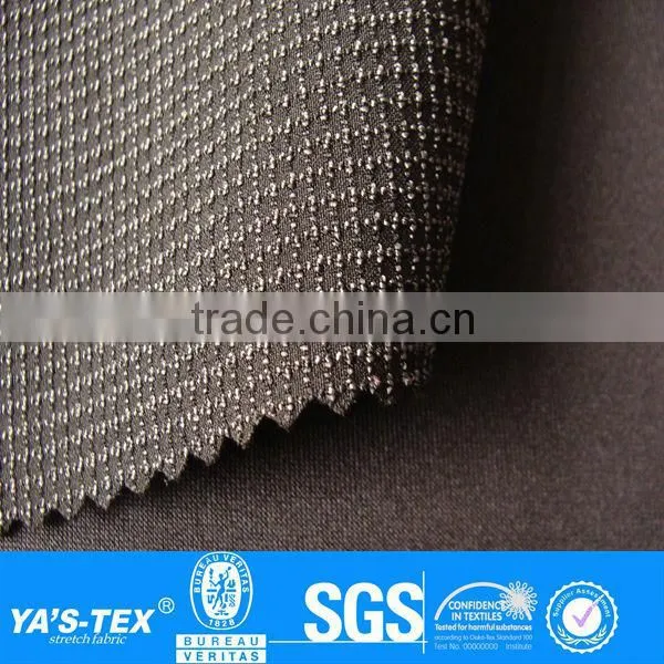 Polyester spandex ripstop tear proof fabric