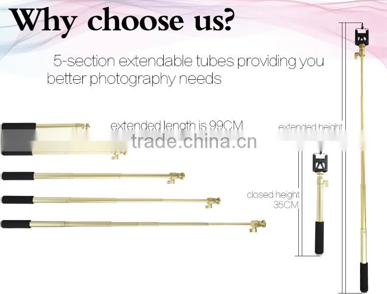 Top selling gadgets stable selfie stick monopod