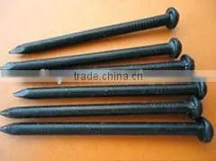 black concrete nail