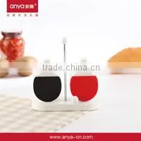 D610 hot sale plaid spice holder kitchen oil containers condiment dispenser