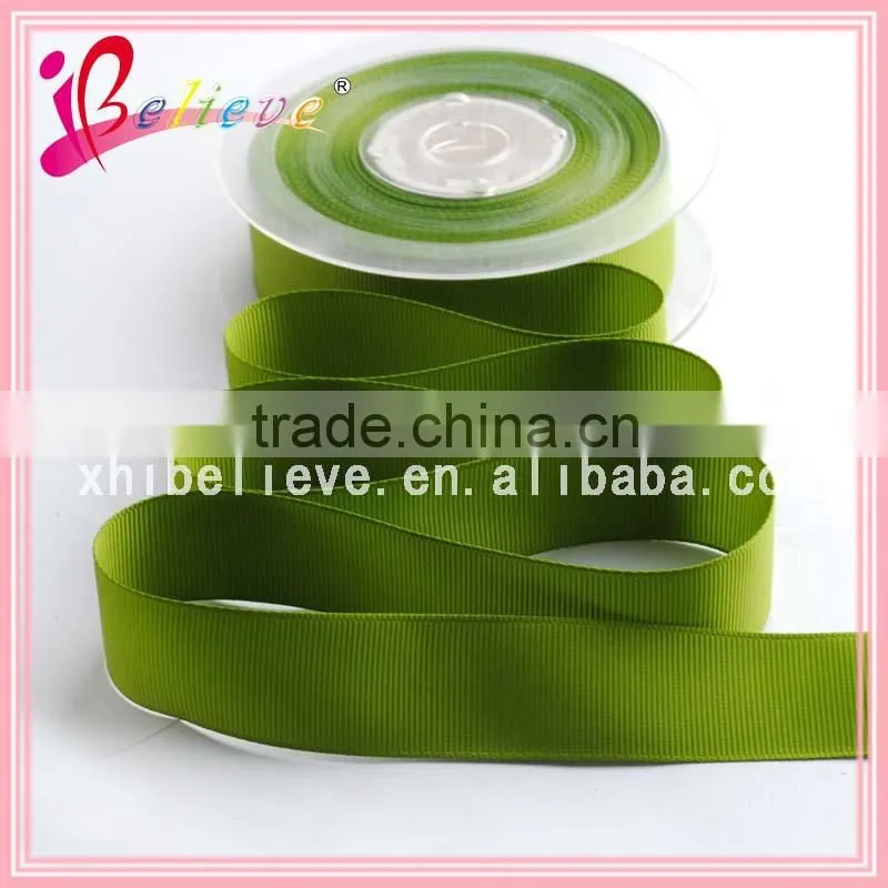 Wholesale DIY accessories boutique solid 7/8 grosgrain ribbon