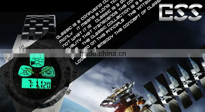 WM005-ESS 2014 Wholesale Watches Men Analog Multi-function Sports Watch
