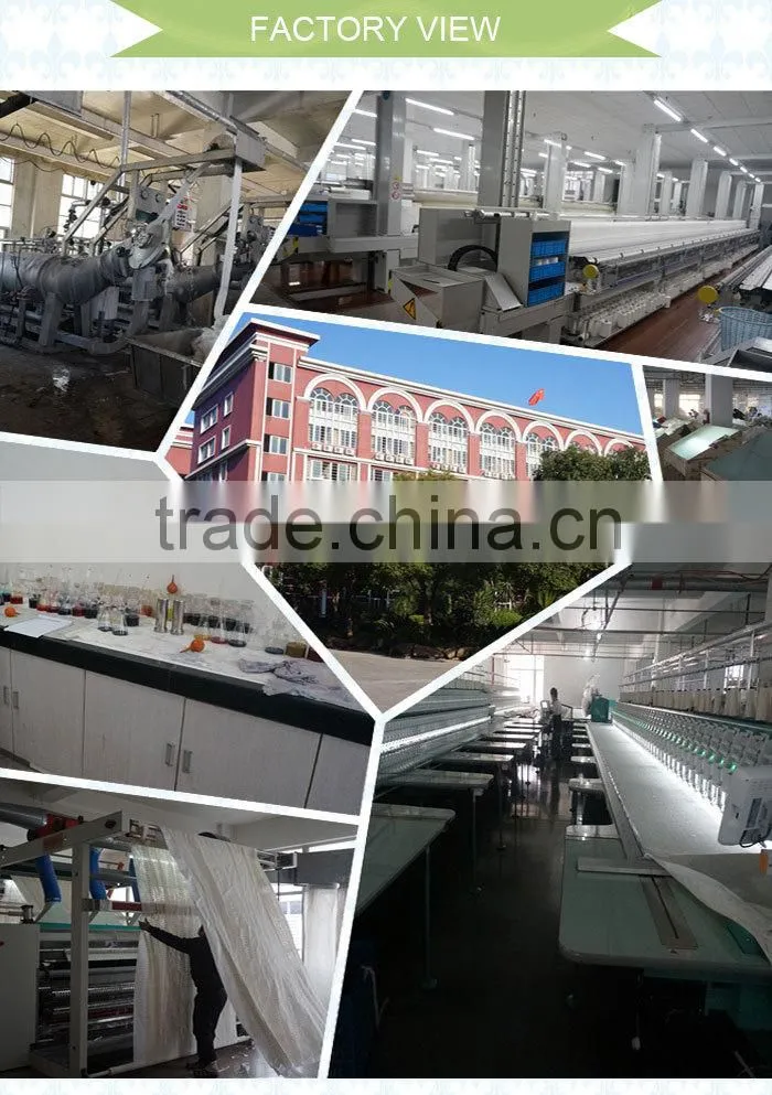 Firm and nice packing high-end embroidery lace trimming