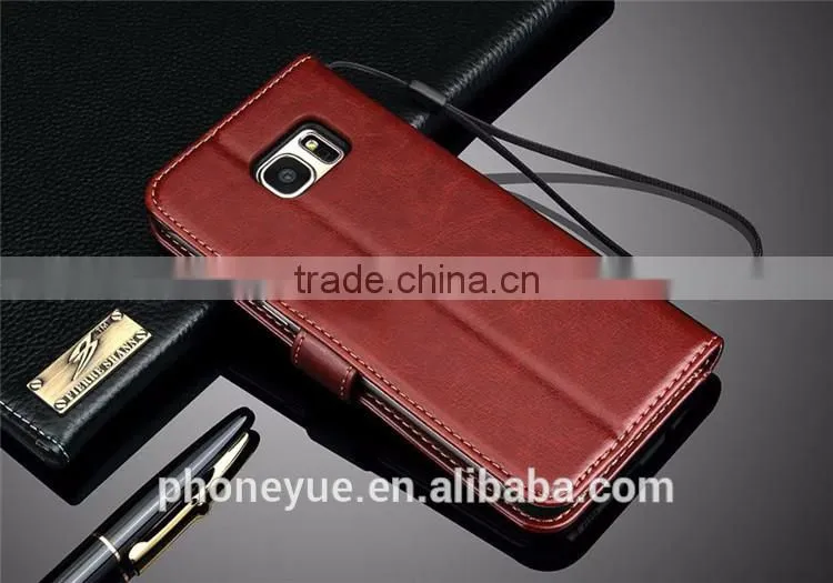 luxury stand holder PU leather flip cover case for lenovo vibe/a1000/vibe z2 pro