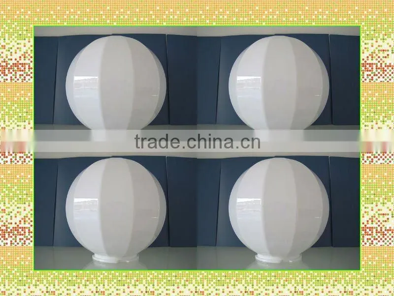 PMMA pendant lighting decoration, globe acrylic lamp shade