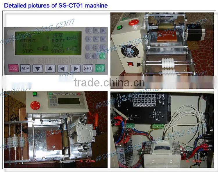 Precision copper wire cutting machine heat shrink tube automatic cutting machine wiring harness cutting machine(SS-CT01)
