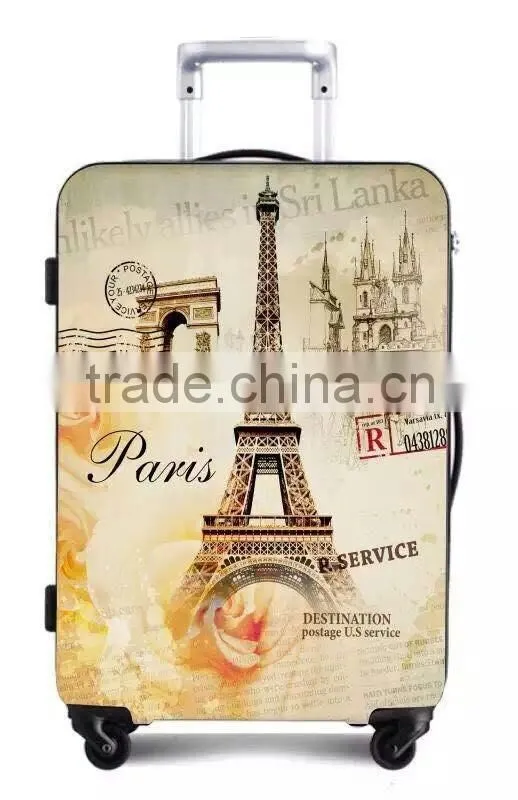 2016 New Style Transfer Film printed pattern PU artificial Leather for Sofa, Chair