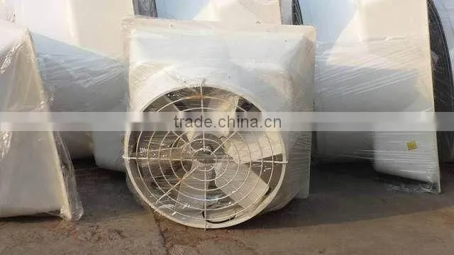 Industrial window mounted FRP axial exhaust fan