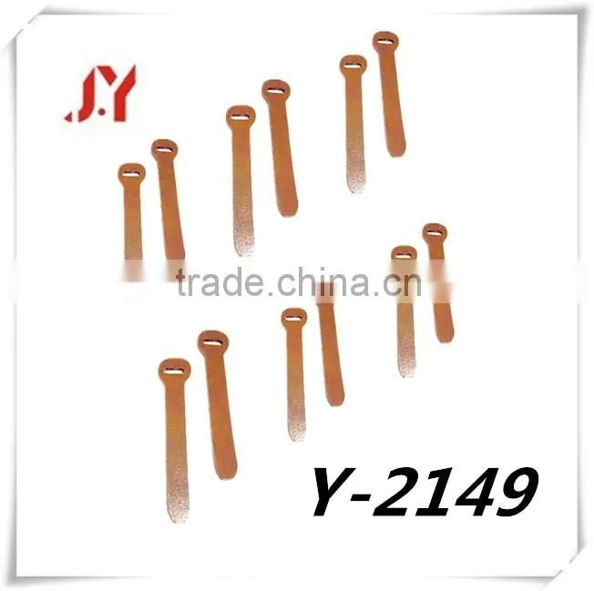 Custom high quality Stylish Plastic & Leather Zipper Puller