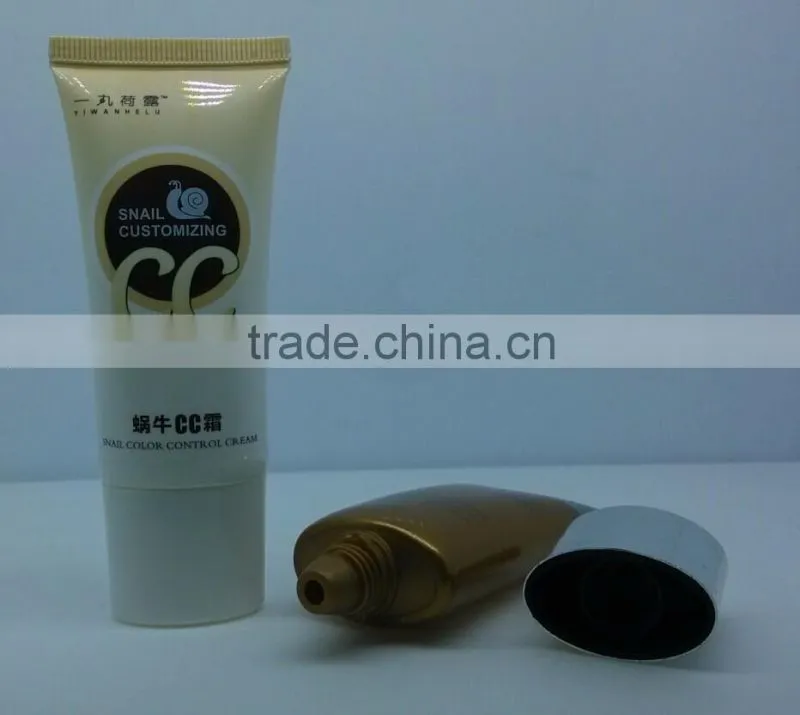 Popular PE Tube for BB Cream Packaging /45ml PE Packaging Container for Cosmetic