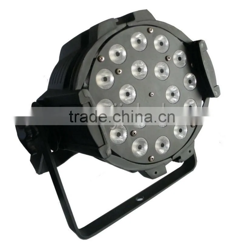 DMX 18x12w rgbaw led par 64 5in1 par