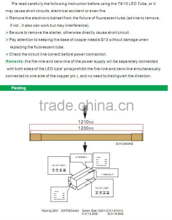 energe led tube light