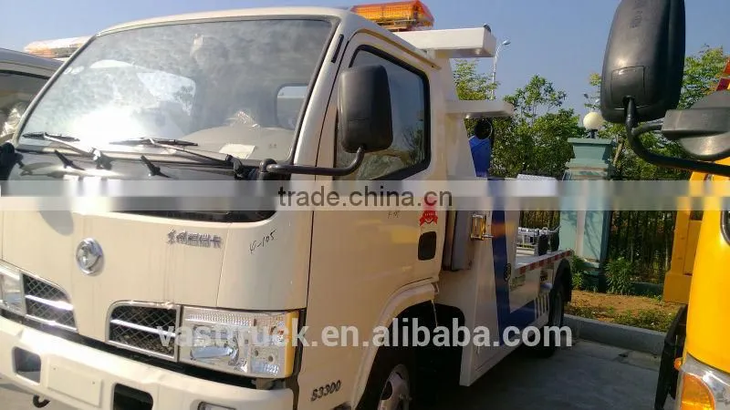 Dongfeng 4x2 4t Road Wrecker Towing Truck