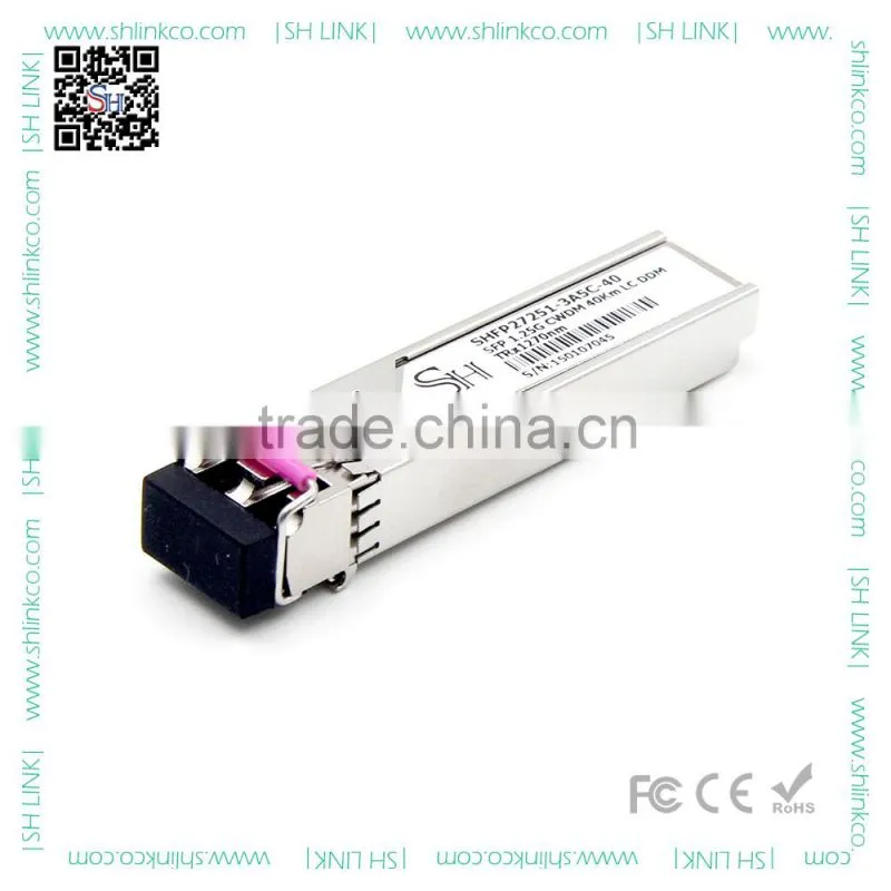 Hot sellin competitive price lc connector 850nm 550m 1.25g sfp module