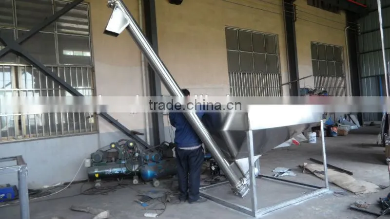 used stainless steel screw auger conveyor/inclined auger conveyor