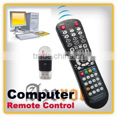 Wireless IR USB Multi-media Computer PC AV Remote Control
