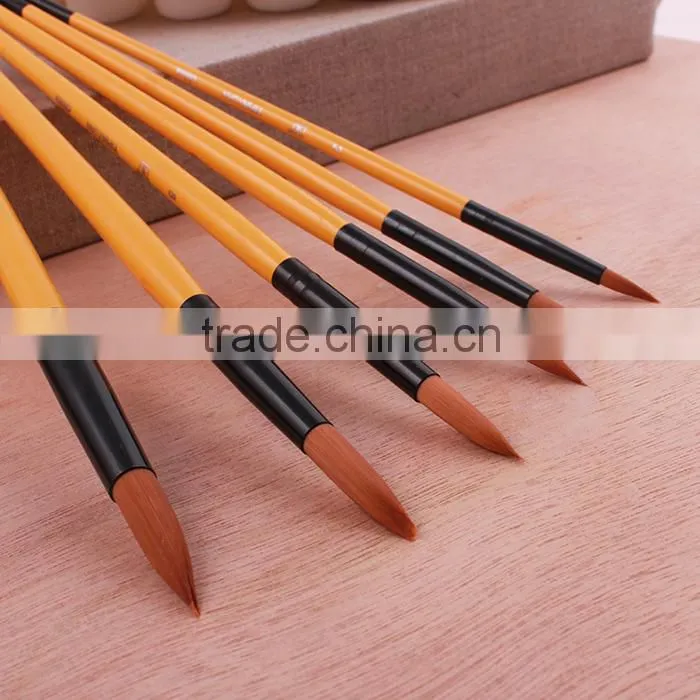 Best Quality Professional Wooden Artist Painting Brush, Oil Paint Brush For Student