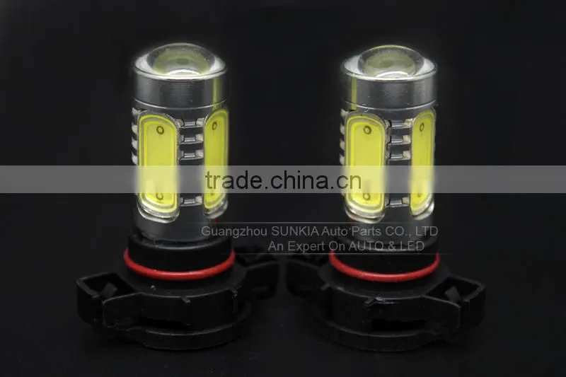 Universal H16 Fog Lights bulb 2504 PSX24W High Power 7.5w Super White 12v Car Styling Head Fog Lamp