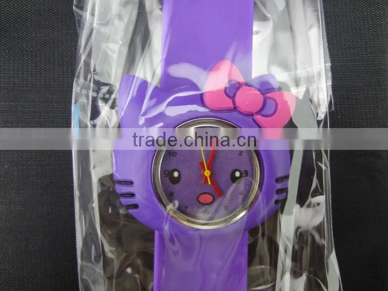 Wholesale Eco-friendly slicone kids PaPa watch Promotion gift children PaPa watch