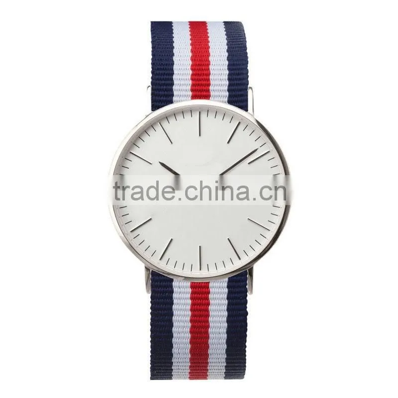 Ultra-thin Rose Gold Ronda Movement Men Leather Watches, minimalist style fancy men's watches