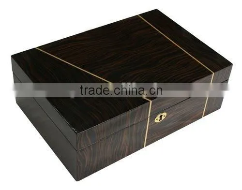 OEM Ebony Wooden Jewel and Watch Box