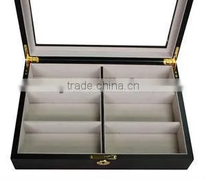 Exclusive high end wooden eyeglass display box