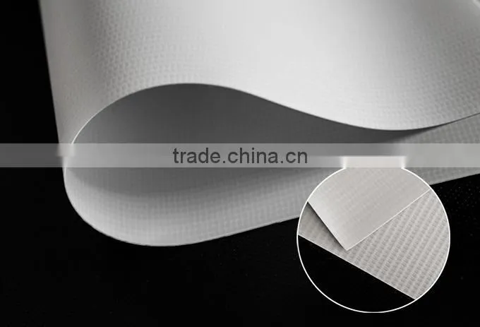 advertising glossy hot lamination flex banner