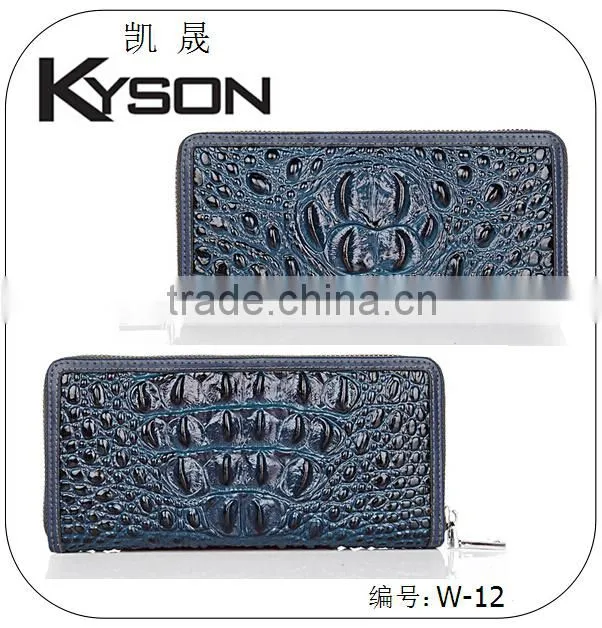 2015 newest noble black leather men's wallet