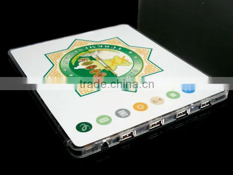 mouse pad with usb hu and web key