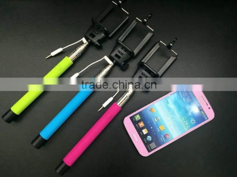Extendable Handheld Flexible selfie stick monopod Universal mobile phone selfie holder