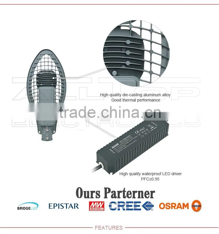IP67 waterproof bridgelux cob 30W highway street led light