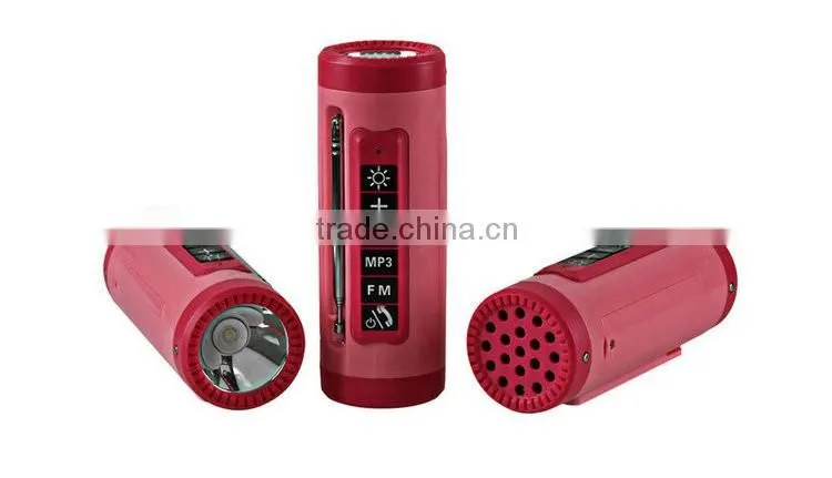 new products 2016 wi fi bluetooth speaker outdoor mp3 speaker with FM radio, 4000mah power bank,