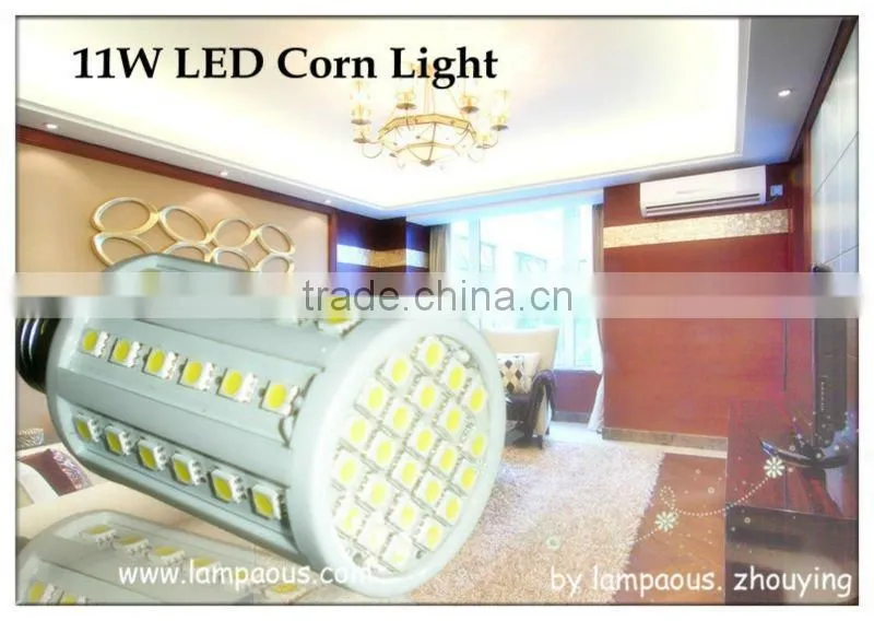 E27 E40 High power 72 smd led corn light