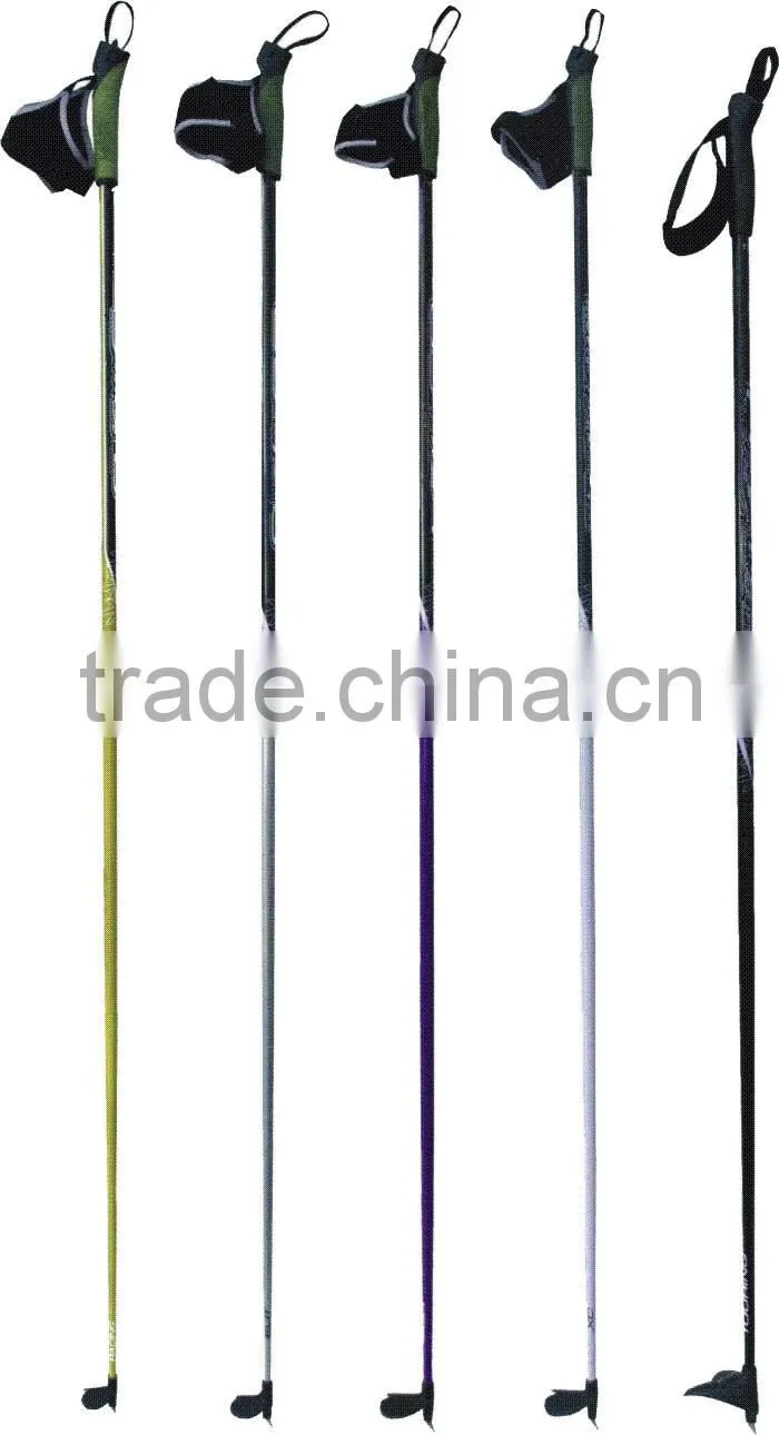 Telescopic Carbon Fiber Ski Poles, Carbon Fiber Alpine Ski Pole