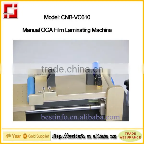 Manual Universal Mould OCA Laminator machine for OCA Tape, Polarizer and Protective Film Laminating(CNB-VC610)