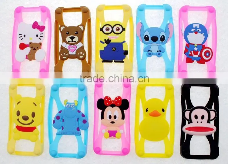 hight quality universal mobile phone silicon case for mobile phone