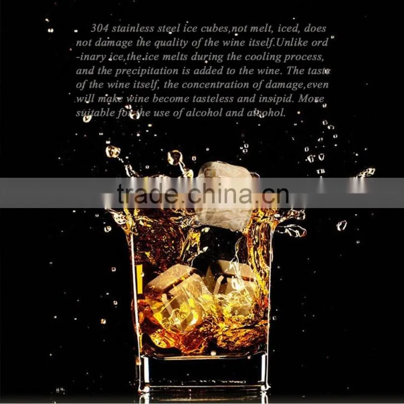 High quality stainless steel ice cube for five-star hotel