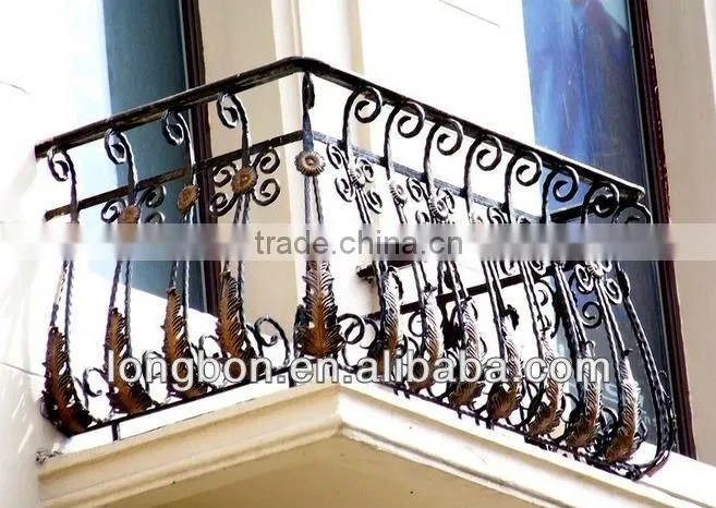top-selling modern wrought iron balcony railings