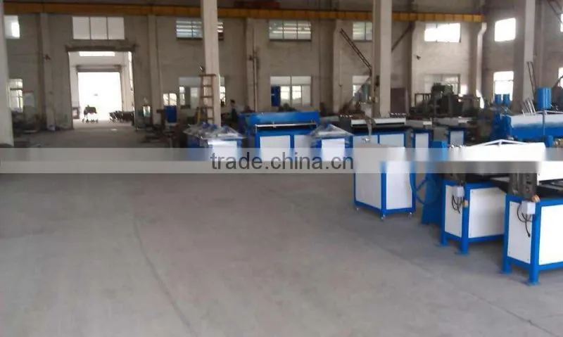 Air duct lock former machine/Portable metal roofing tile roll forming machine