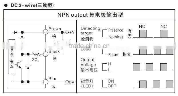 infrared sensor touch screen CR18-8DN capacitive sensor normal NPN water quality sensor